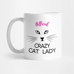 Official crazy cat lady Mug